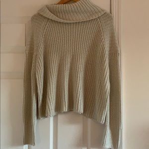 Cream Turtleneck